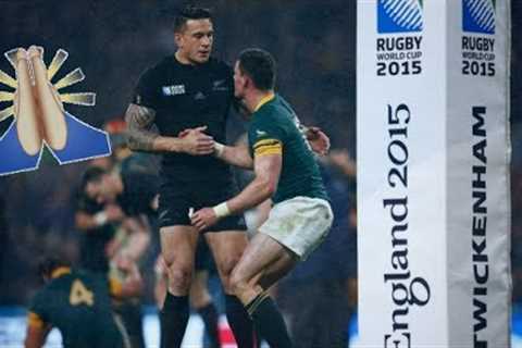 Moments Of Respect In Rugby