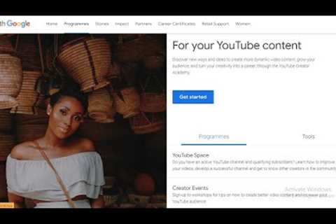 Grow With Google For YouTube Content - Google Career Professional Certificates