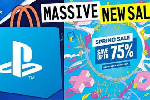MASSIVE NEW PSN SALE LIVE! PlayStation SPRING SALE Cheap PS4/PS5 DEALS (NEW PlayStation Deals 2023)