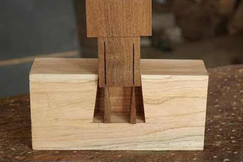 Extreme Wonderful Joints Woodworking Techniques , Hammer Structure Will Be Locked For Life