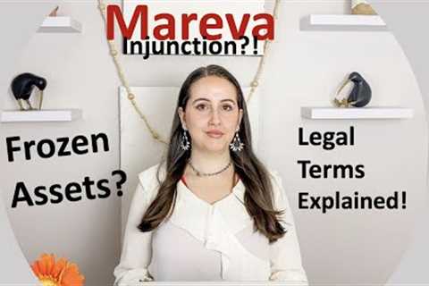 Mareva Injunction: Legal Tests, History, and How to Unlock Mareva! LAWYER Explains [ON Law Firm.]