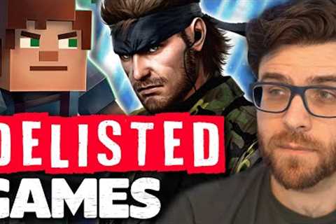 Delisted Video Games you Can't Play Anymore