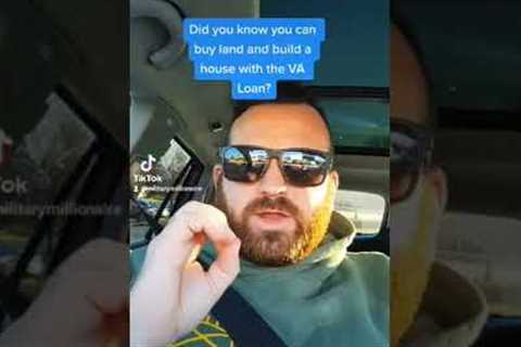 Did you know you can buy land with the VA Loan to build on? #valoan #valoans #building