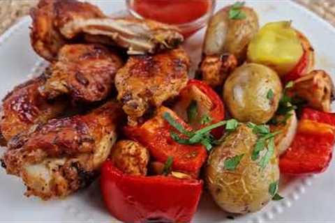Recipe for chicken wings in the oven + bonus. Fast, simple and very tasty!