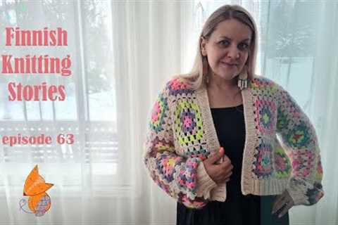 Finnish Knitting Stories - Episode 63: Granny Square Cardigan from my Dreams