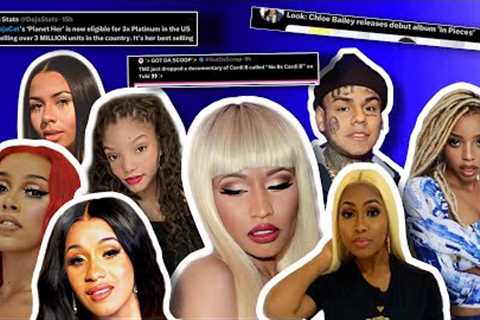 Nicki GETS ASSOCIATED with A FRAUD for VIEWS! Chloe FLOP ALBUM? Caresha GETS OFFENDED! Doja PLATINUM