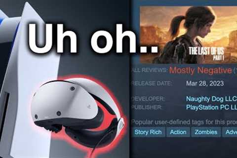 PS5 Sets A Record But PS VR2 Sales Slow?  | TLOU Part 1 PC Launch Problems. - [LTPS #563]