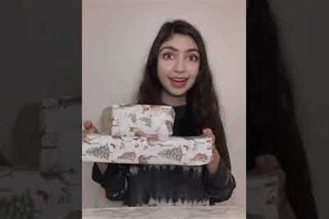 OPENING CHRISTMAS PRESENTS EARLY PRANK  (with sound) #shorts