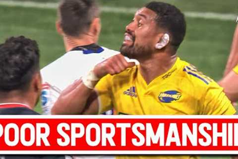 Rugby's Poor Sportsmanship Moments: Dirty Play and Unsportsmanlike Conduct