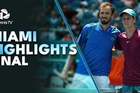 Daniil Medvedev vs Jannik Sinner For The Title! | Miami 2023 Final Highlights