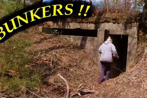 Abandoned Military Target Bunkers - pine barrens collab