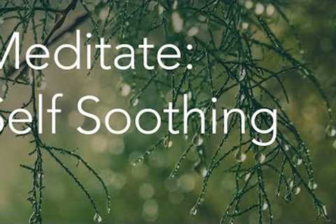 Daily Calm | 10 Minute Mindfulness Meditation | Self Soothing