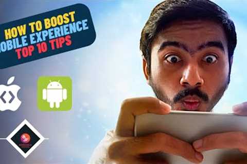 [ n e w ] Top 10 TIPS How To BOOST MOBILE GAMING Experience [2023] Android &amp; iOS Performance