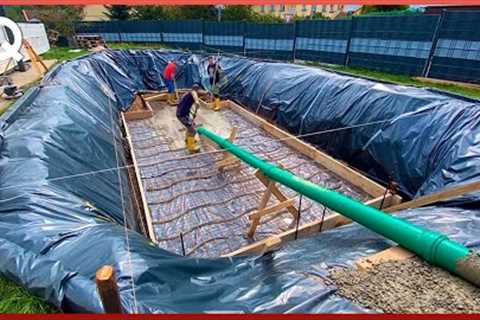 Building High-End Swimming Pool &amp; Full Garden Upgrade Step by Step