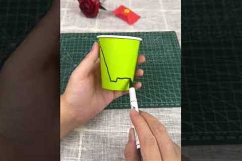 How to Make a Phone Stand with Household Items | #shorts | #ytshorts | #short | #craft | #papercraft
