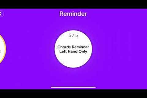 Simply Piano doing Reminder