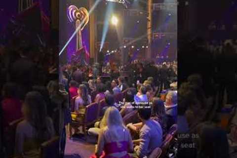 Taylor Swift Entering IHeartRadio Music Awards 2023 Behind The Scenes Backstage