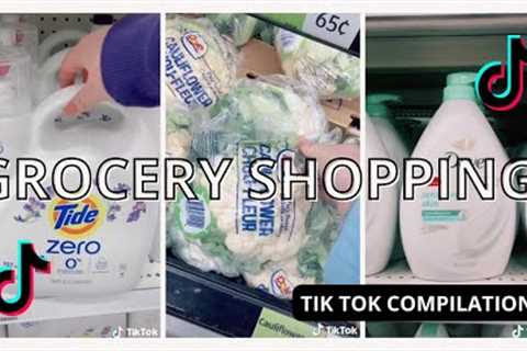 [TIKTOK COMPILATION ASMR] WALLMART GROCERY SHOPPING &amp; RESTOCKING #20