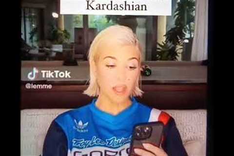 KOURTNEY THOUGHTS ON THE KARDASHIANS. KANYE THOUGHT ON JUST BEING U.KIM KYLIE SEEING MEDIA ATTENTION