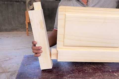 Ingenious Techniques of Woodworking Artists // Wooden Beds Simple Designs Low Cost, How to Make
