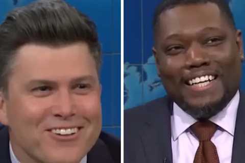 Michael Che's Brutal SNL April Fools Prank on Colin Jost Goes Viral: 'You're Evil!'
