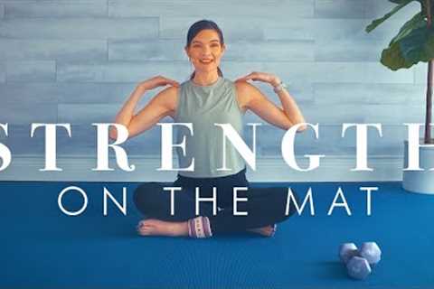 Strength Workout for Seniors &amp; Beginners // Weight Training at Home