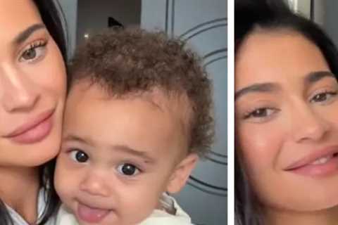 Kylie Jenner's Kids Stormi and Aire Crash Mom's Latest TikTok Video
