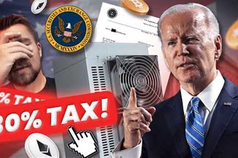 Biden Plans to Tax Cryptocurrency Investors 40% and Miners another 30%