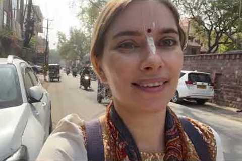My morning! I'm going to the temple on Ram Navami!