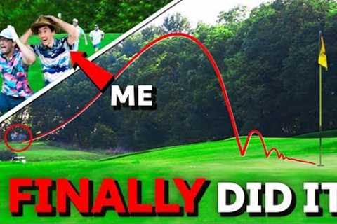 I Recreated The Greatest Golf Shot in YouTube History!