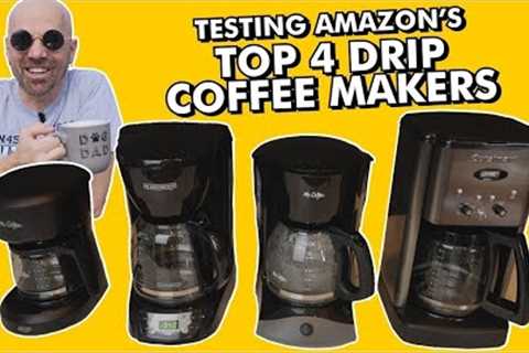 Amazon's Top 4 Drip Coffee Makers Compared!