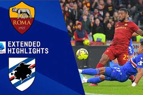 Roma vs. Sampdoria: Extended Highlights | Serie A | CBS Sports Golazo