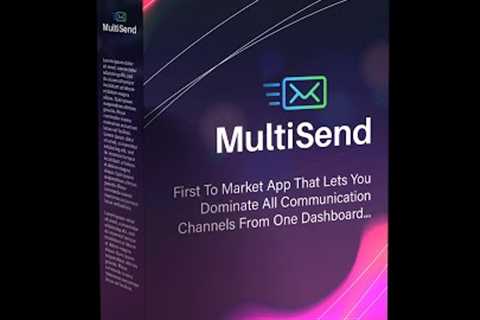 Five in One Marketing Tools   Multisend Review