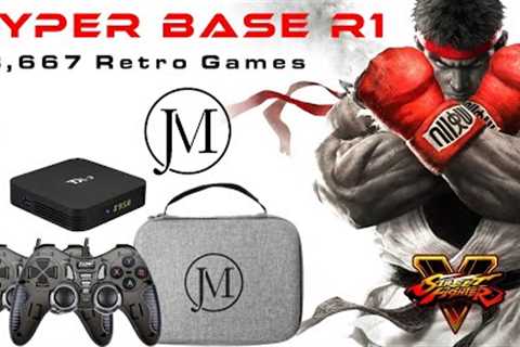 JMachen Hyper Base R1 Retro Gaming Console - 51,667 Retro Games