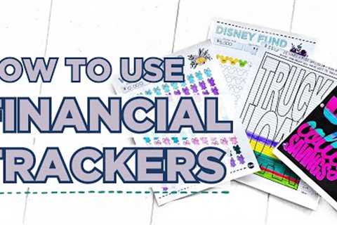 DEBT &amp; SAVINGS TRACKERS: Money Motivation &amp; How To Use
