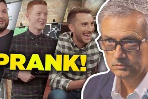 José Mourinho PRANKS Football Daily!