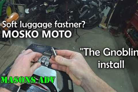 Mosko Moto Soft luggage mount. The Gnoblin install
