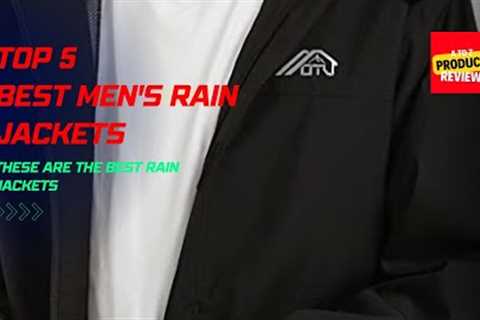 Best men's rain jackets On Amazon / Top 5 Product ( Reviewed &amp; Tested )