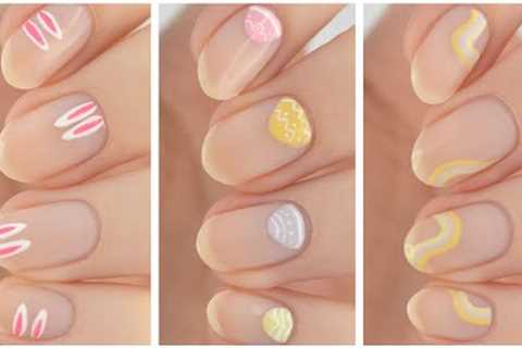 Minimalistic Nail Art 2023 🐰 Fun &amp; Easy Easter Nail Designs Compilation!