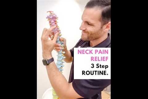 NECK PAIN RELIEF - Easy 3 Step ROUTINE!