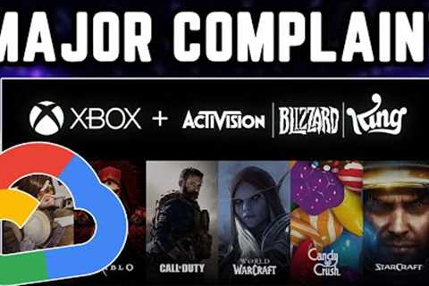 COMPLAINTS About the CLOUD Can this Affect the Xbox Activision Blizzard DEAL?