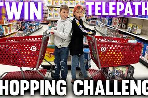 Twin Telepathy Shopping Challenge!