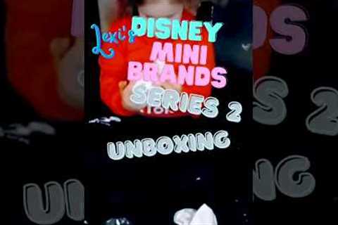Mini Brands Unboxing Disney Store edition Series 2 #toys #shorts