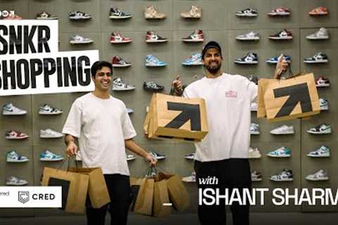 Sneaker Shopping with Ishant Sharma | Powered by @CRED_club