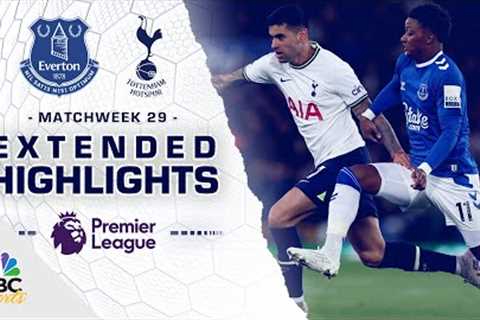 Everton v. Tottenham Hotspur | PREMIER LEAGUE HIGHLIGHTS | 4/3/2023 | NBC Sports