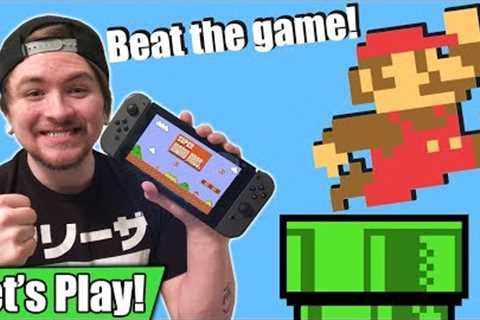 Super Mario Bros. Nintendo Switch CHEAT Playthrough (NES)