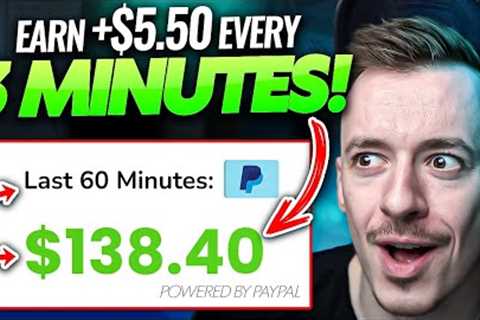 Get Paid +$5.50 Every 3 Minutes (NEW METHOD!!!) | Make Money Online For Beginners