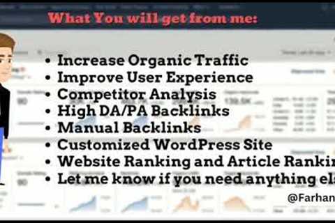 SEO Expert Farhan Ali Search Engine Optimization Strategies Website Optimization Techniques