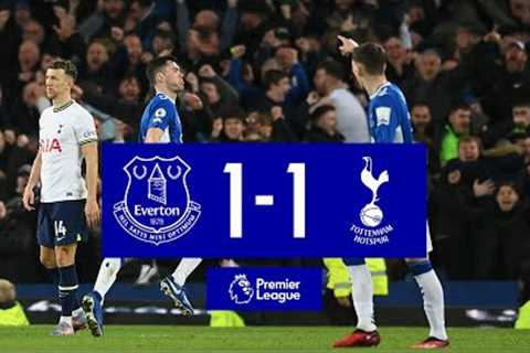 EVERTON 1-1 TOTTENHAM | Premier League highlights