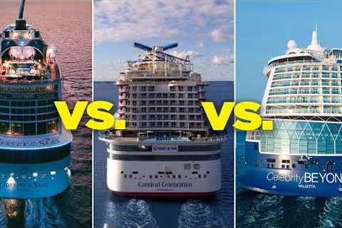 I tried Royal Caribbean, Celebrity and Carnival’s newest cruise ships to see how they compare